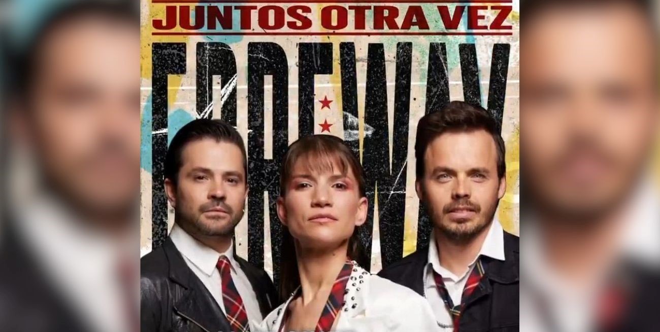 Camila Bordonaba regresó a los escenarios con Erreway