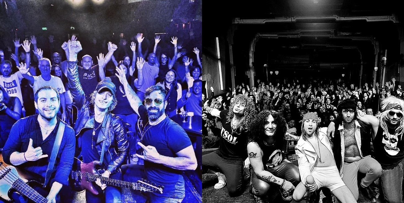 Los mejores tributos a Bon Jovi y Guns N’ Roses, en una noche compartida