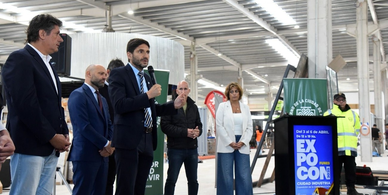 El gobernador Pullaro presidió el lanzamiento de Expocon en Funes