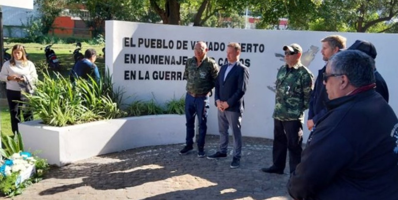 Acto oficial: entre emoción y memoria, Venado Tuerto recordó a sus héroes de Malvinas