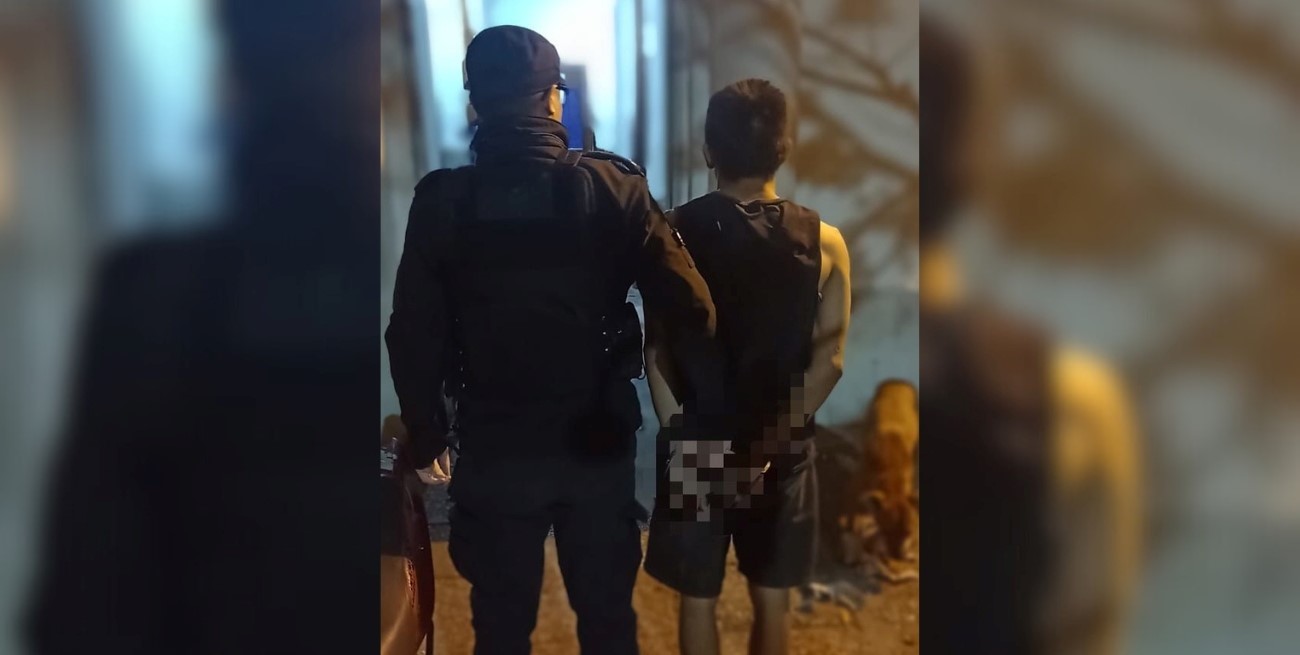 Sorprendido en pleno robo en Guadalupe Oeste: intentó huir con plantas de cannabis y fue detenido