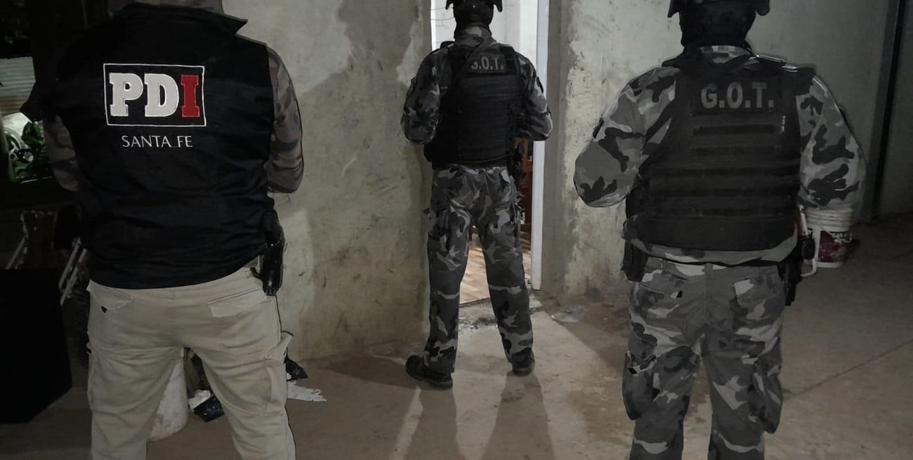 Múltiples allanamientos en Esperanza para combatir el microtráfico de estupefacientes

