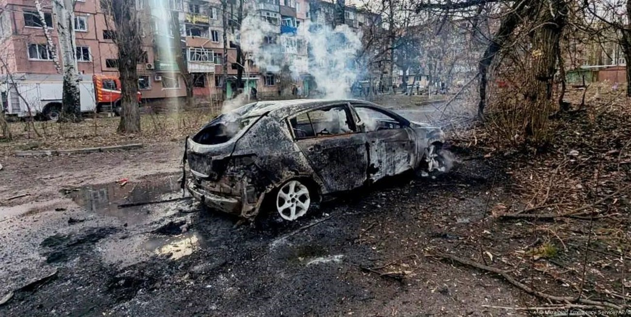 Zelenski criticó la reacción de Estados Unidos, tras un nuevo bombardeo en Ucrania