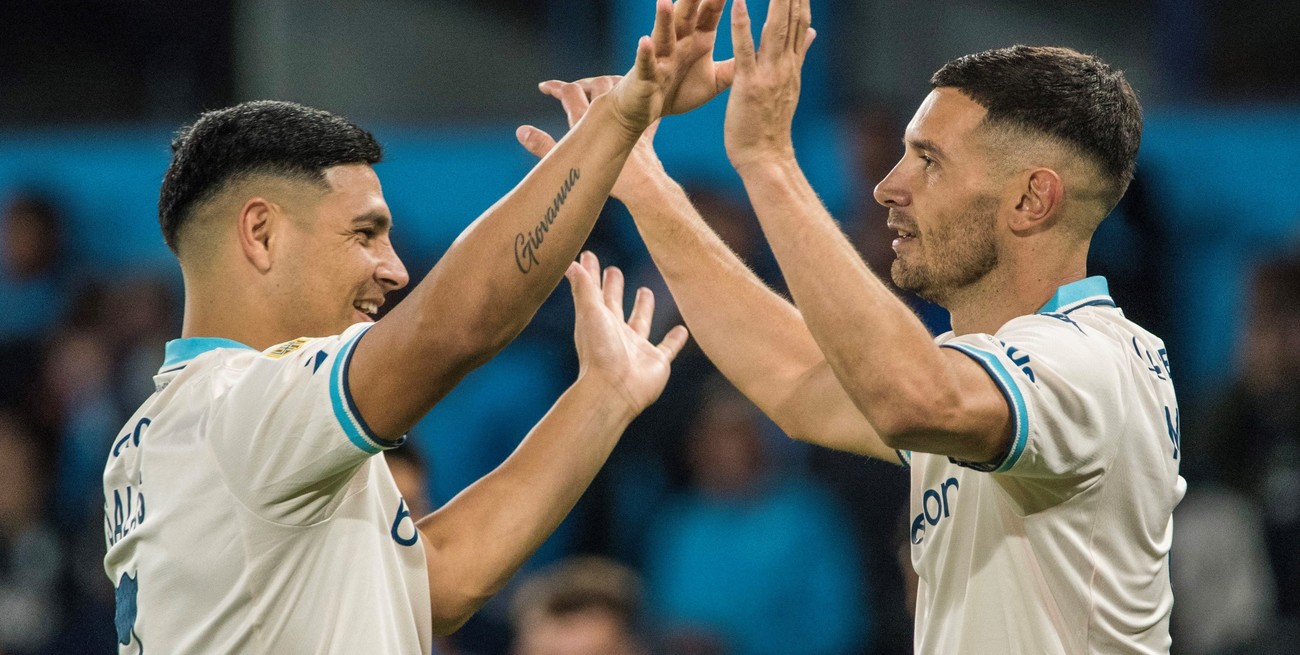 Racing le ganó a Banfield por 4 a 1 y está a un punto de la clasificación