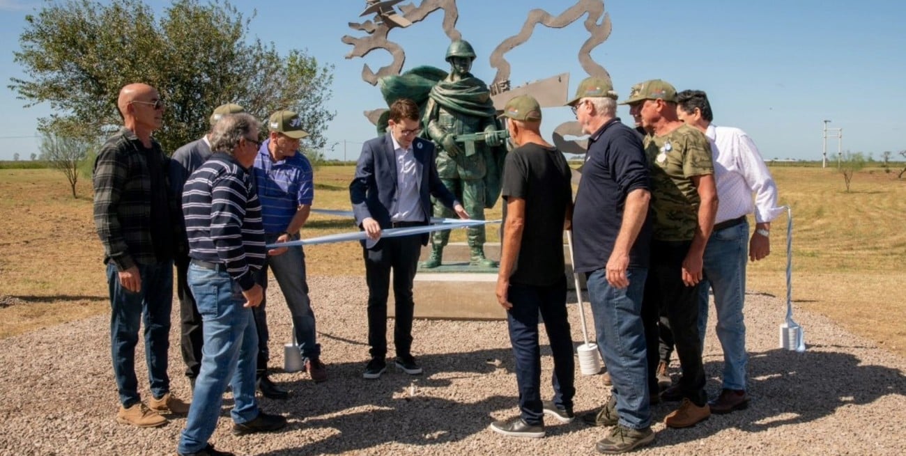 El 2 de abril, Humboldt rinde homenaje a los excombatientes en el Parque Malvinas Argentinas