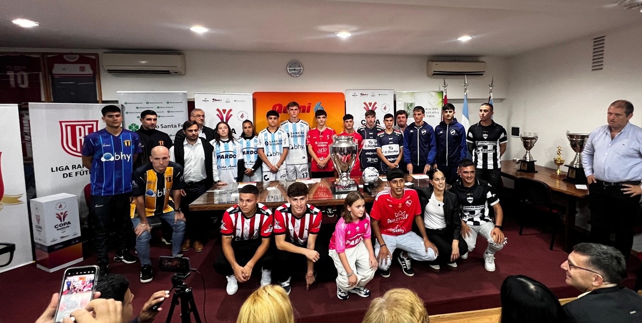 Lanzaron oficialmente la Copa Santa Fe de Fútbol: un torneo federal con participación de clubes de toda la provincia