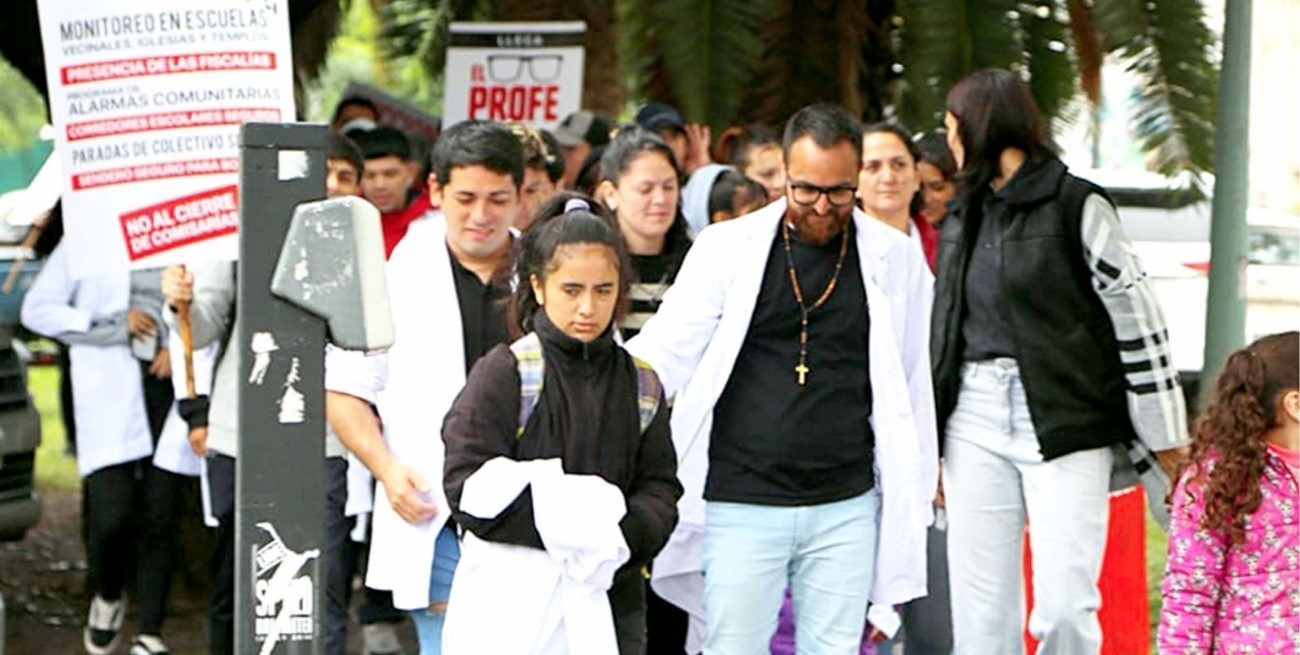 Pedro Medei: “La educación es el camino y el guardapolvo nuestra bandera”