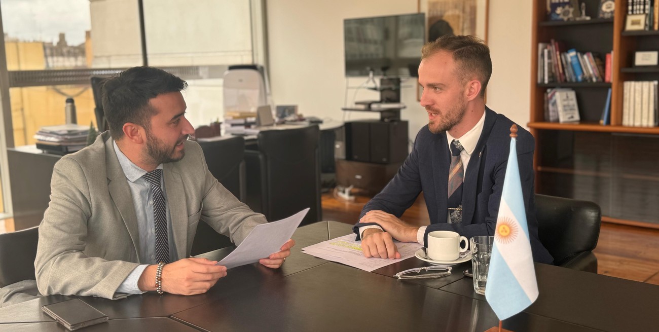 Cancillería: el secretario de culto y civilización de la Nación recibió a Bryan Mayer