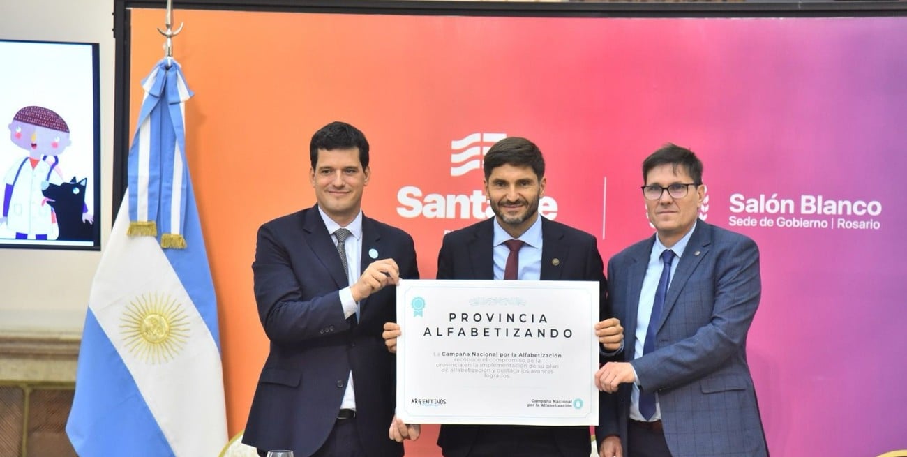La Campaña Nacional por la Alfabetización reconoció los avances en la provincia de Santa Fe