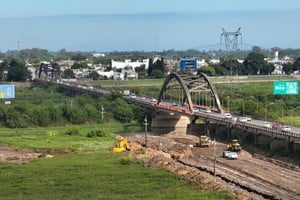 Tras una semana de clima inestable, las tareas se retomaron este viernes. Foto: Fernabdo Nicola