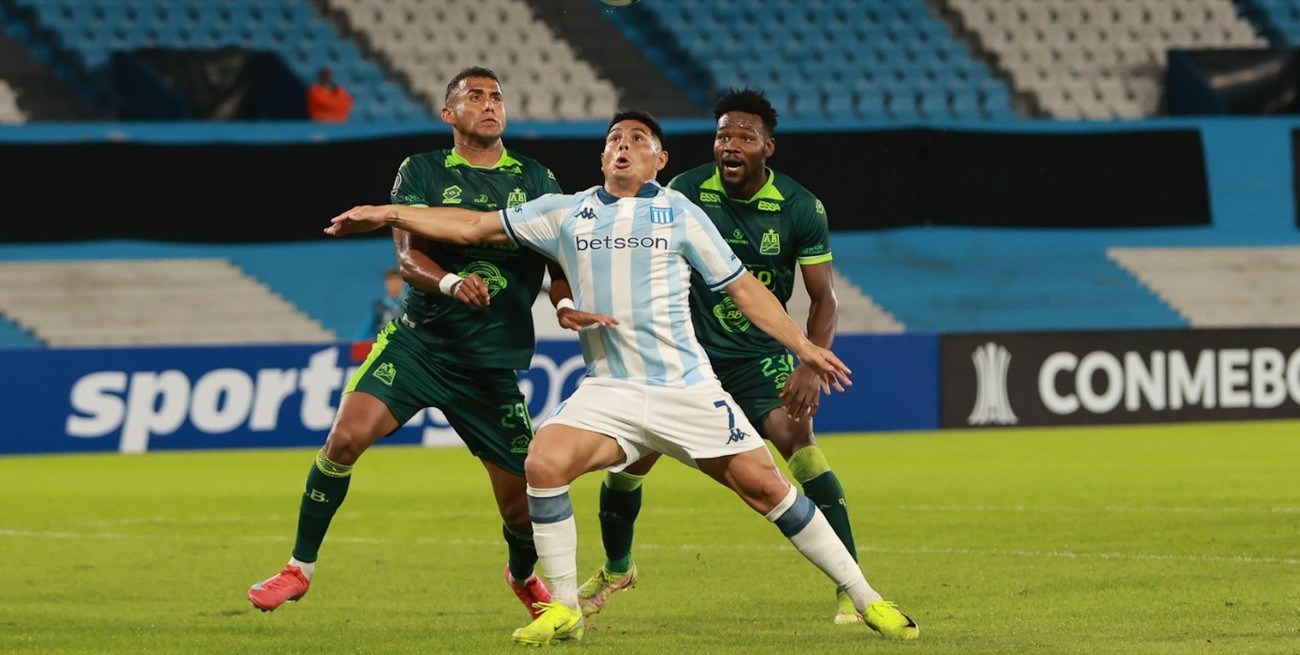 Sorpresiva derrota de Racing de local ante Bucaramanga