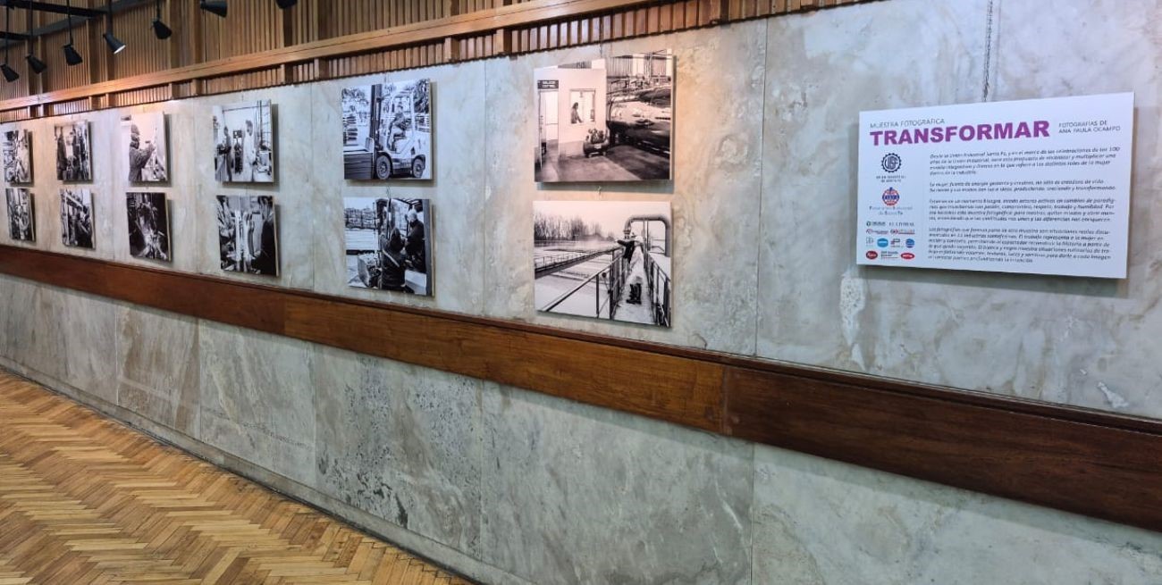 Mujeres en la industria: muestra fotográfica santafesina en Buenos Aires