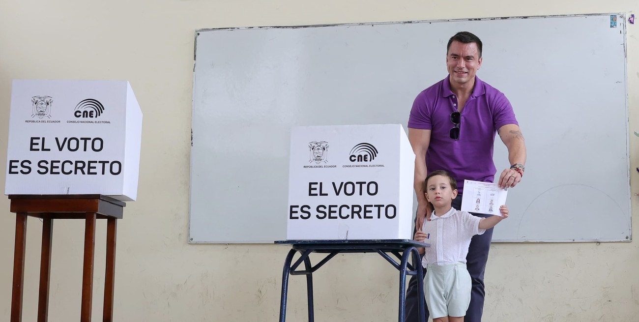 Daniel Noboa fue reelecto como presidente de Ecuador