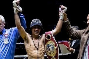 Alan Cantero es el nuevo campeón Latino OMB. Gentileza