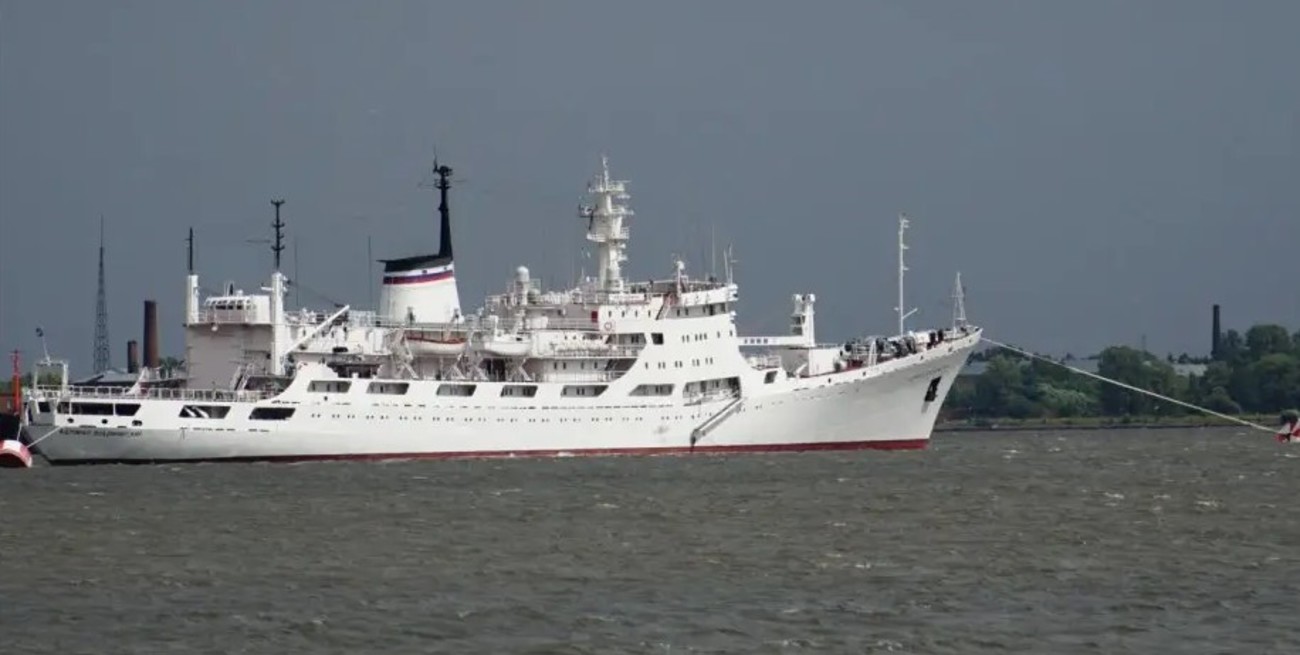 Venezuela recibió un buque científico ruso