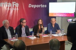 Lanzaron el 1° Congreso para Dirigentes Deportivos de Santa Fe. Foto: Luis Cetraro