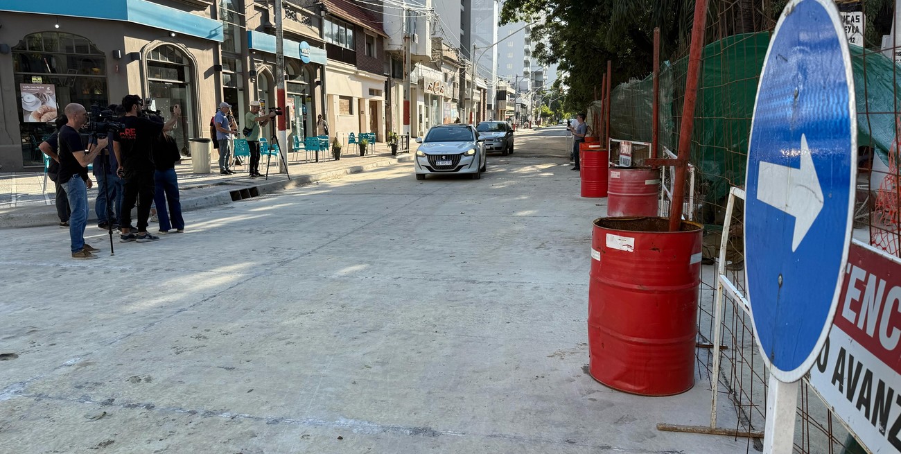 Habilitaron el tránsito en la mano sur de bulevar y el giro desde 9 de Julio