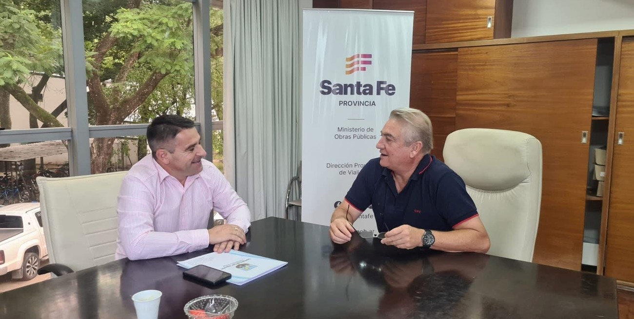 San Agustín: sellan convenio con Vialidad Provincial, por obras de alumbrado público
