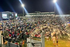 El bingo, uno de los grandes eventos que convoca a miles de personas. Gentileza