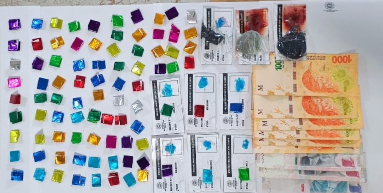 Barrio Yapeyú: lo pararon para un control y terminó detenido con droga y una moto trucha