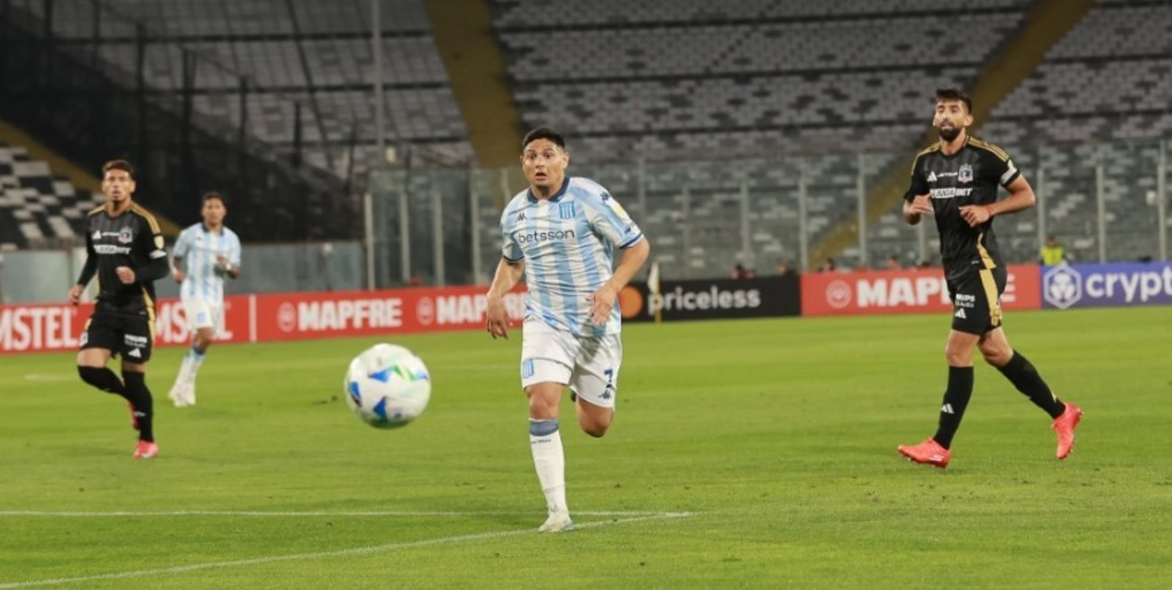 Racing empató con Colo Colo por 1 a 1