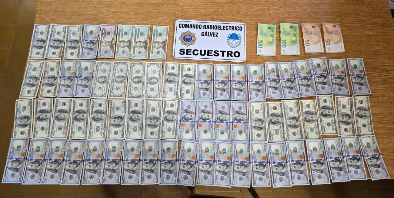 Por la actitud de los ladrones: la policía esclareció el robo de dólares y euros a un vecino