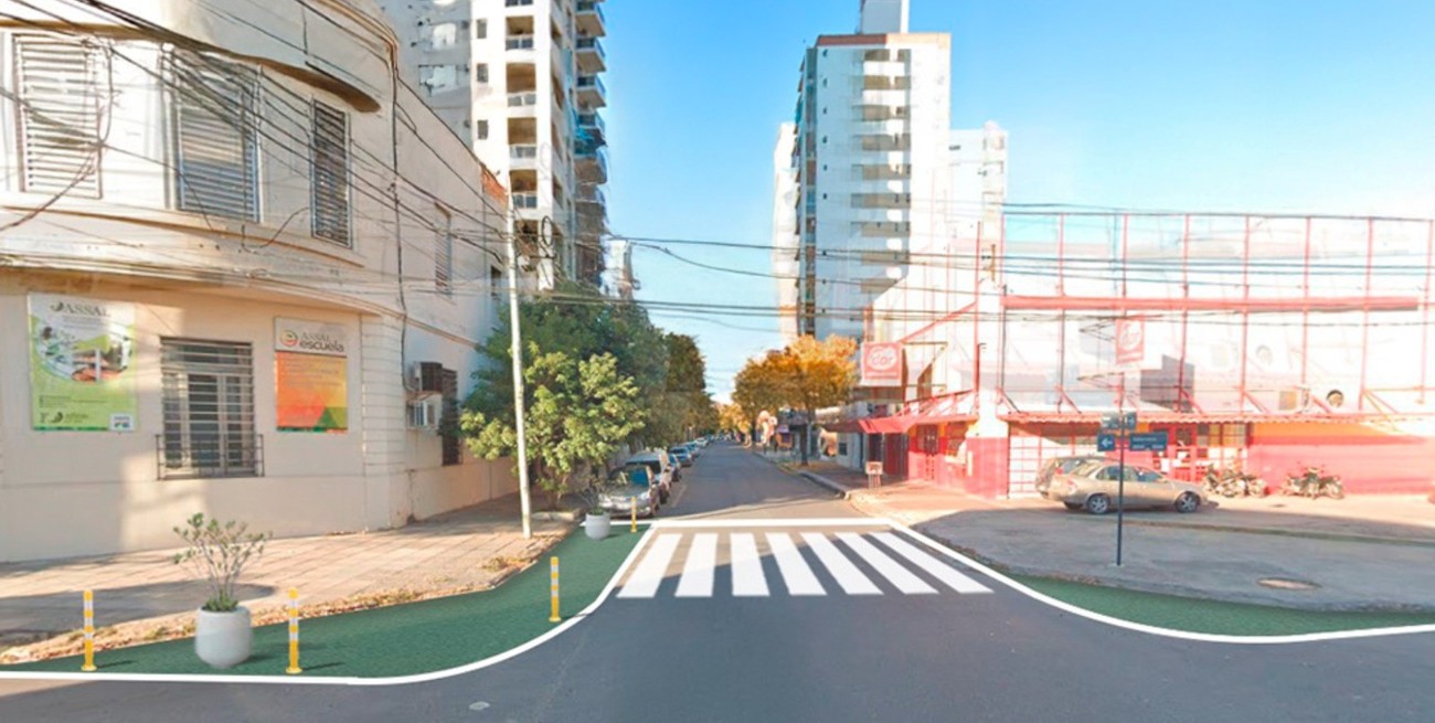 Cruces de calle más cortos y seguros: impulsan la creación de intervenciones peatonales