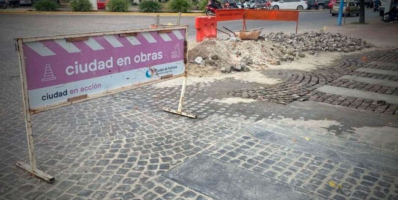 En restauración constante: el paso a paso artesanal para preservar las calles históricas de Rafaela