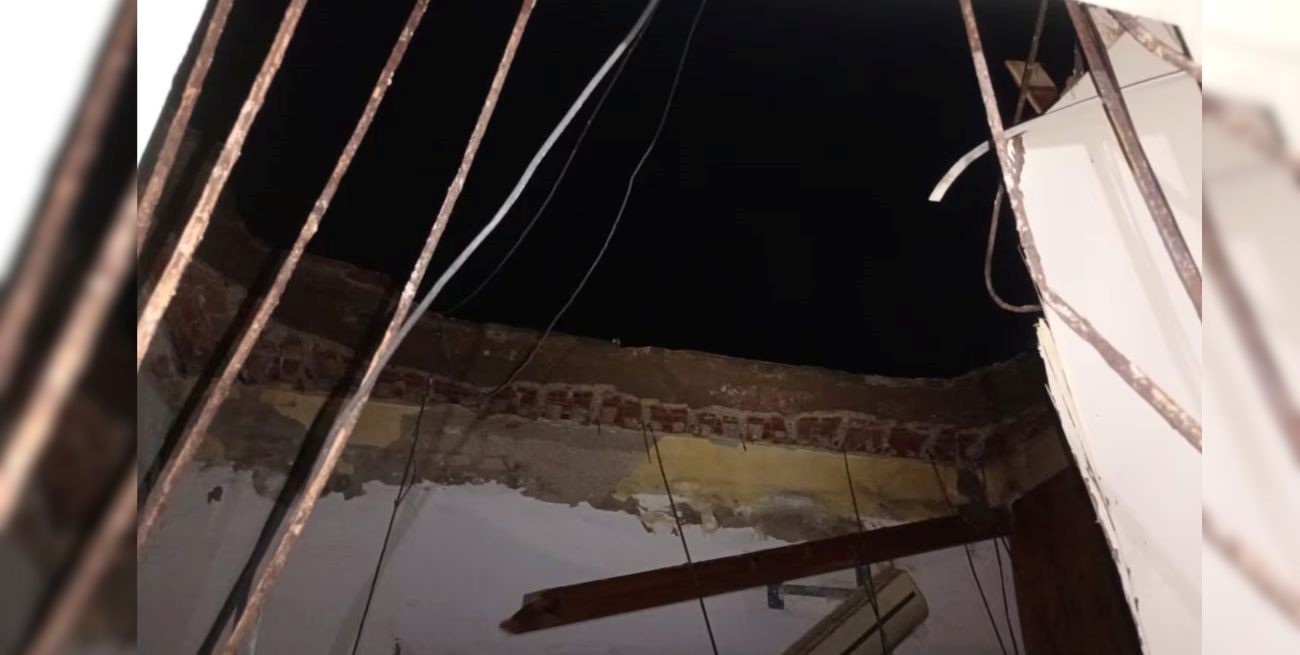 Una mujer murió al derrumbarse el techo de su habitación en Córdoba 