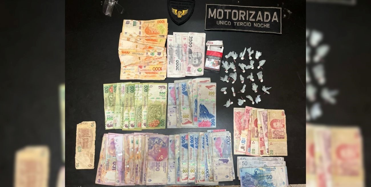 Golpe al microtráfico en el sur de la provincia