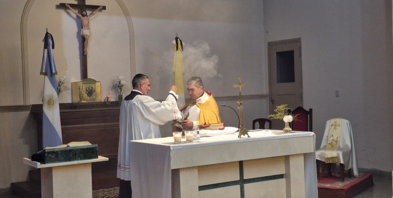 Casilda despidió al papa Francisco con una misa por su eterno descanso