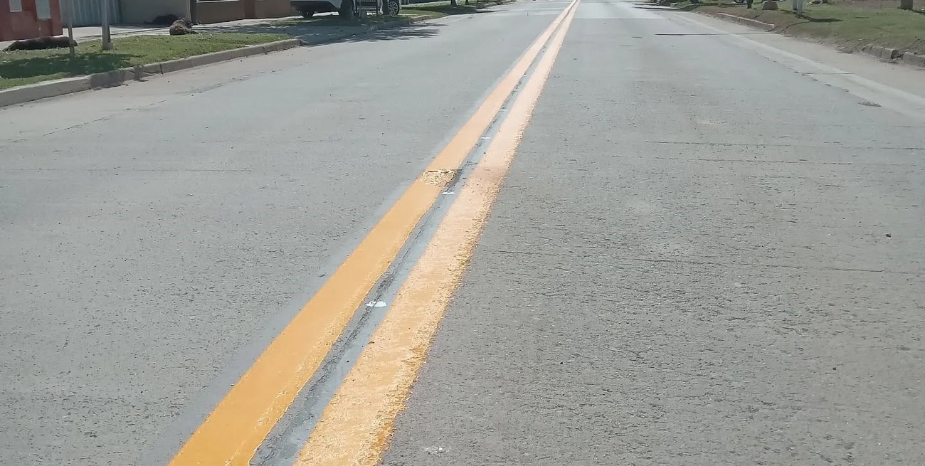 Realizaron obras integrales sobre la Ruta Provincial Nº 6 en San Carlos Sud