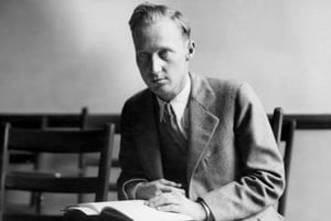 John Thomas Scopes (1900-1970), profesor y geólogo estadounidense. Protagonista del célebre episodio aquí recordado.