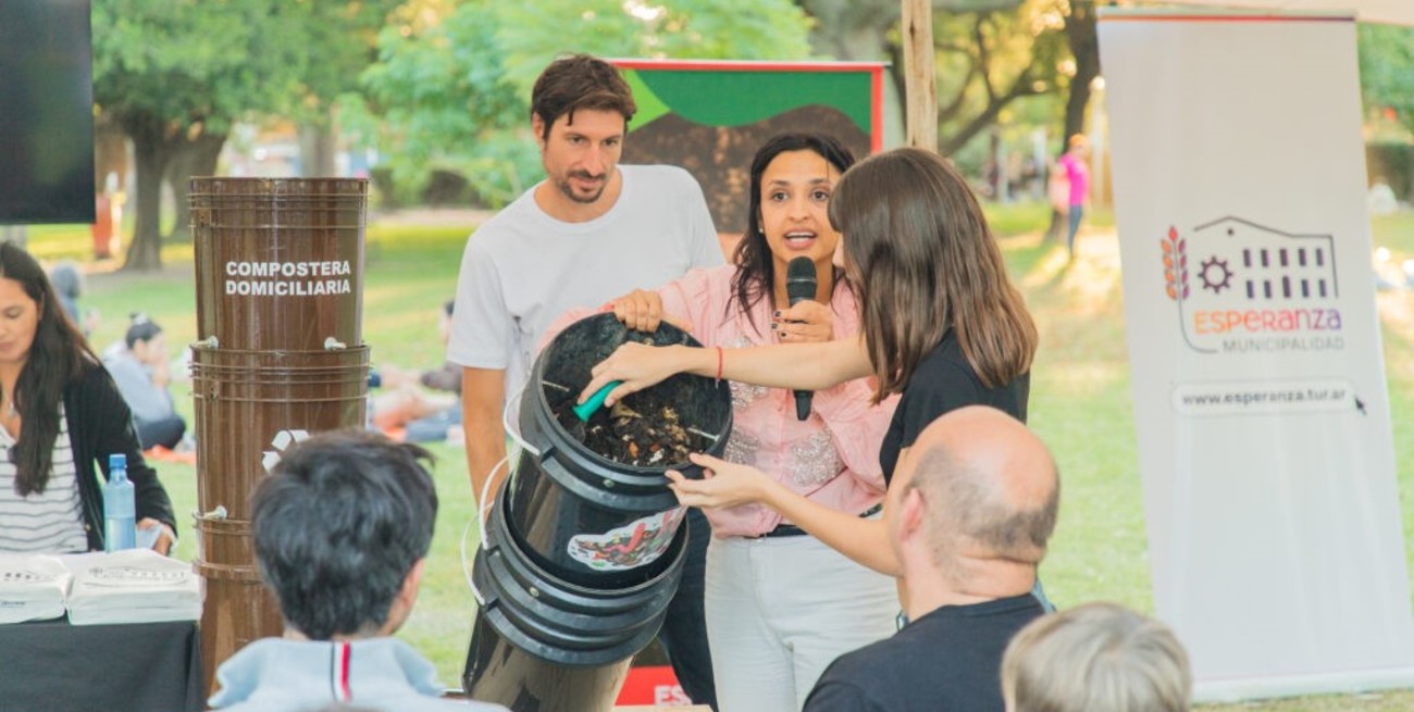 Con un encuentro en el Parque de la Agricultura, Esperanza promueve acciones para proteger el ambiente