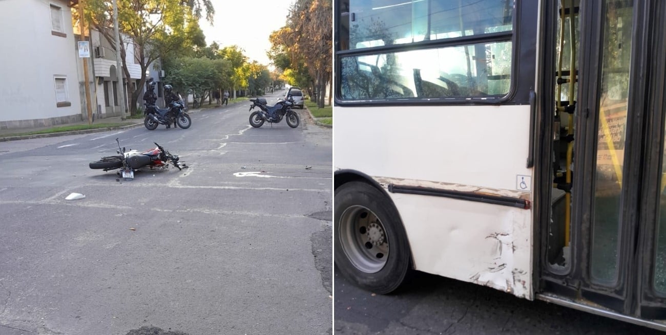 Un motociclista murió tras chocar contra un colectivo en barrio Guadalupe 