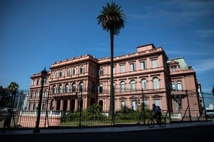 La Casa Rosada espera volver a recibir a los integrantes del Consejo de Mayo. Foto: Xinhua / Martín Zabala.