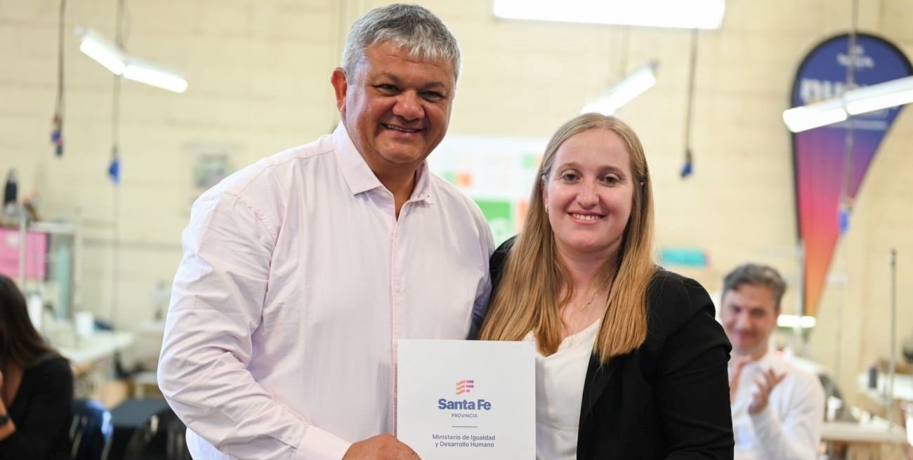 Villa Gobernador Gálvez: municipio y Provincia firmaron convenio del programa "Nueva Oportunidad"