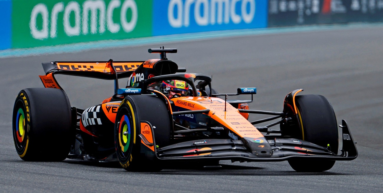 GP de Miami: Piastri voló en el único ensayo antes de la Qualy Sprint