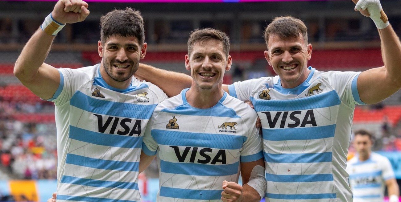 Los Pumas Seven debutaron con una victoria ante Gran Bretaña en la Gran Final