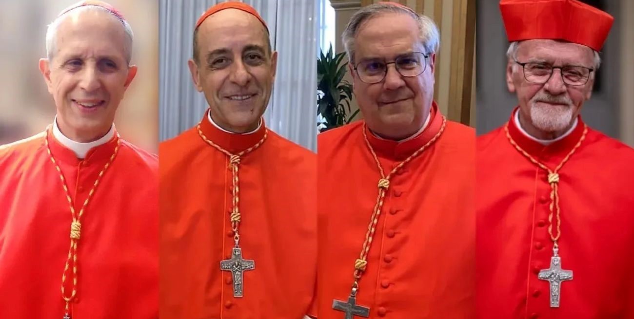 Argentina tiene cuatro cardenales con derecho a elegir al nuevo papa

