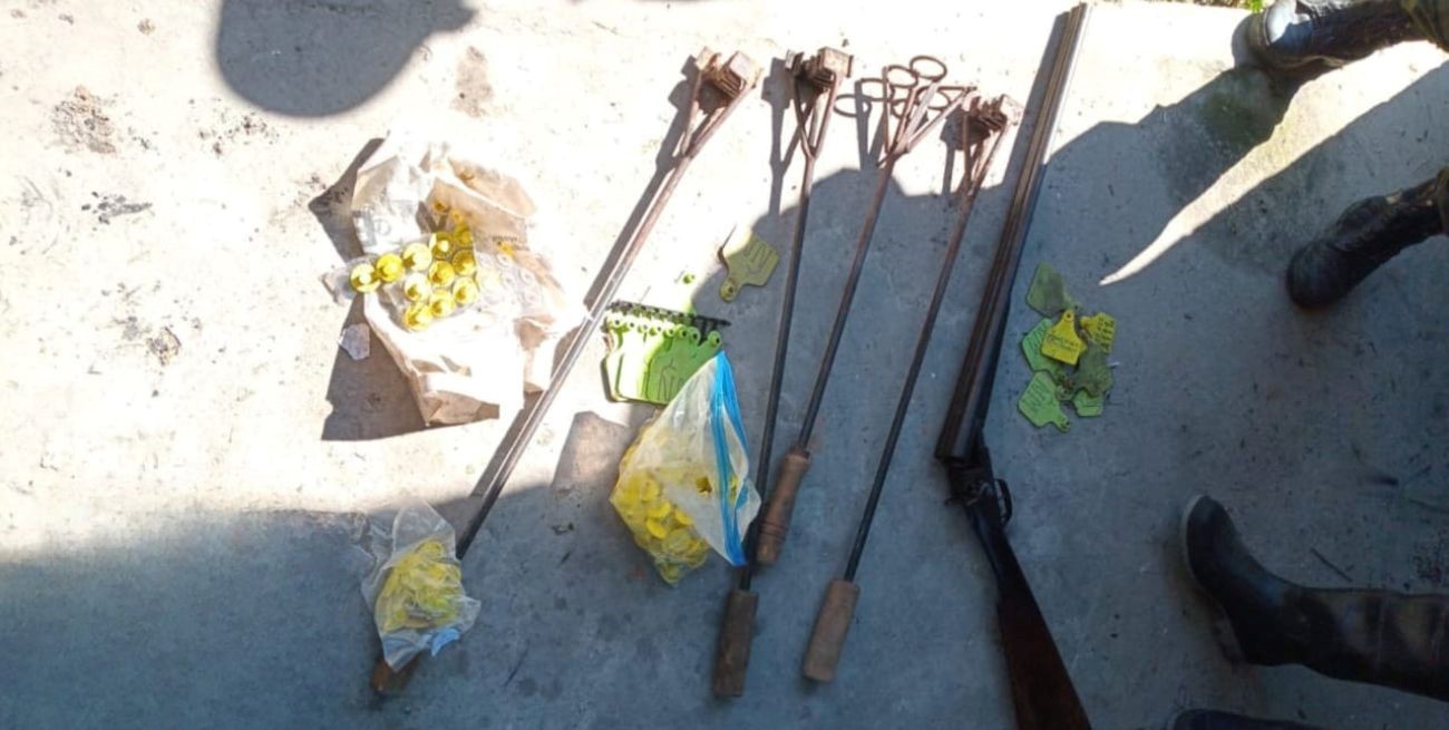 Cuatreros detenidos en el norte de la provincia de Santa Fe