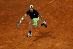 Cerúndolo llegó a semifinales en Madrid el año pasado. Foto: Reuters
