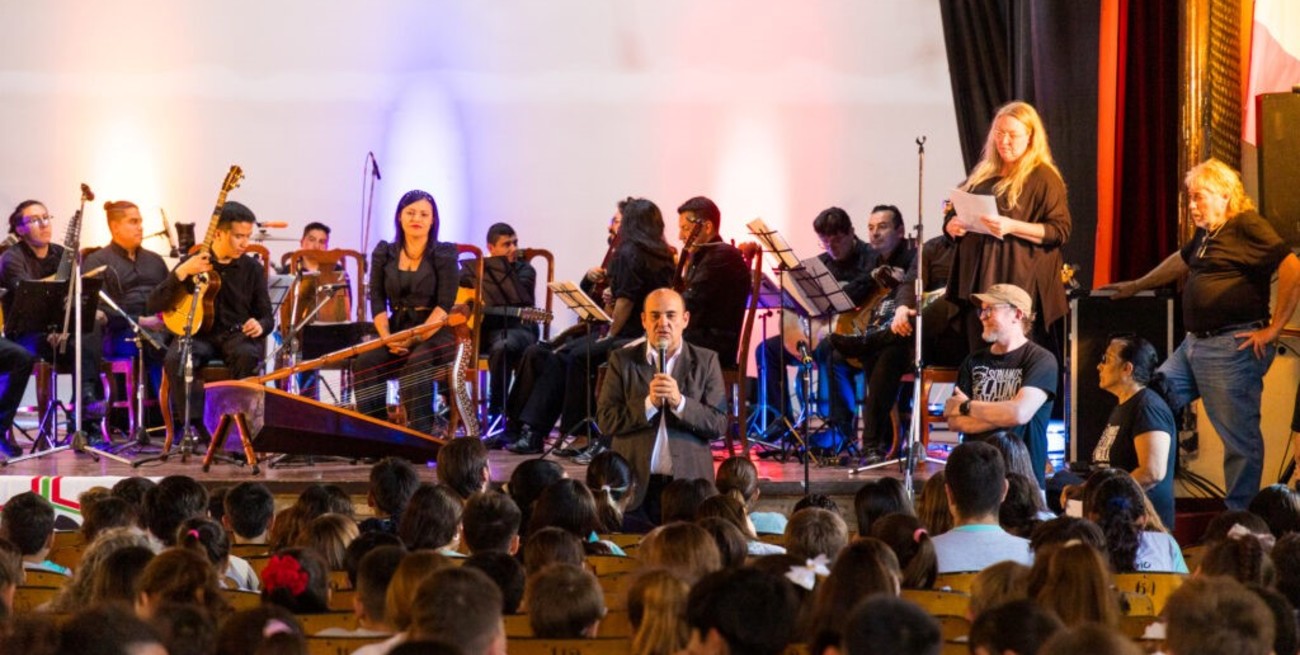 Más de 500 alumnos disfrutaron de conciertos didácticos en el Centro Cultural de Esperanza