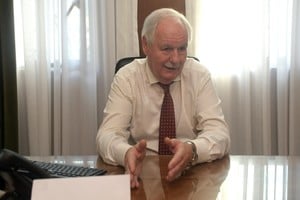 El ministro de la Corte santafesina, Rubén Weder, fue uno de los firmantes de la presentación como tesorero de la Asociación Argentina de Derecho Administrativo. Foto: Guillermo Di Salvatore.