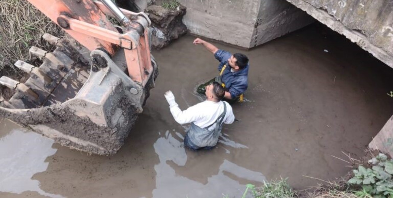 Culminaron los trabajos de limpieza sobre el canal Urquiza