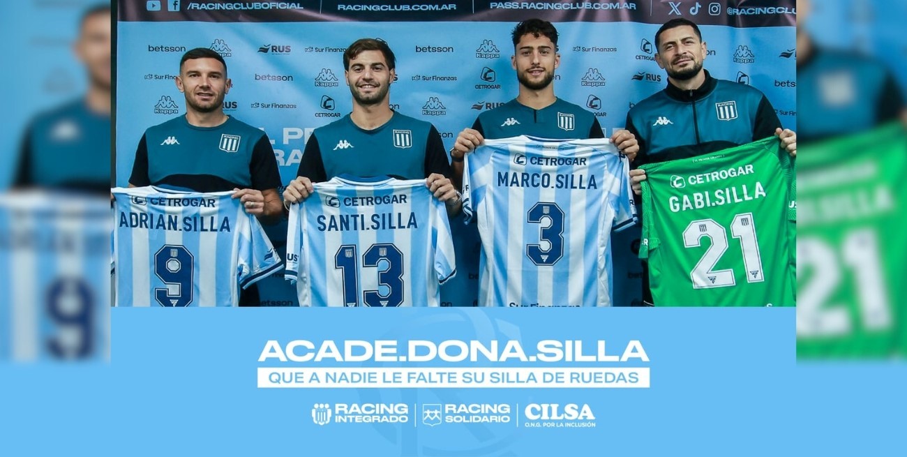 CILSA y Racing Club de Avellaneda lanzan la campaña “Alias Que Donan”