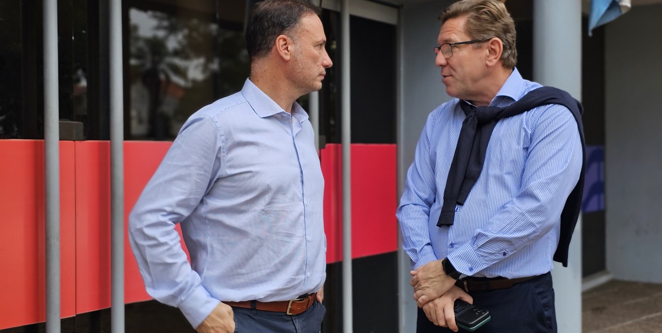 Obras viales y en hospitales en la agenda del encuentro entre Borla y Enrico