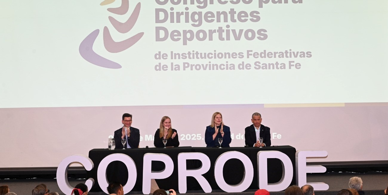 Capacitación y gestión: ejes del Congreso de Dirigentes Deportivos en Santa Fe