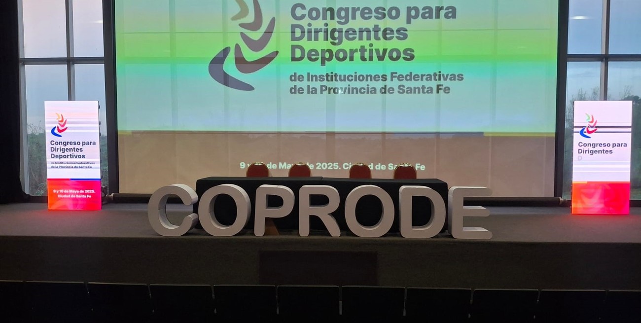 Comienza el primer Congreso para Dirigentes Deportivos en Santa Fe
