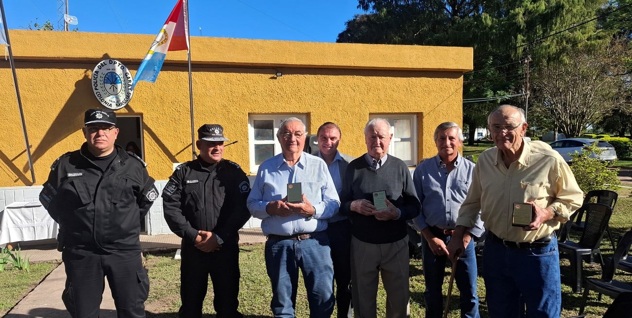 Colonia Mascías celebró los 50 años del edificio de la Comisaría Segunda